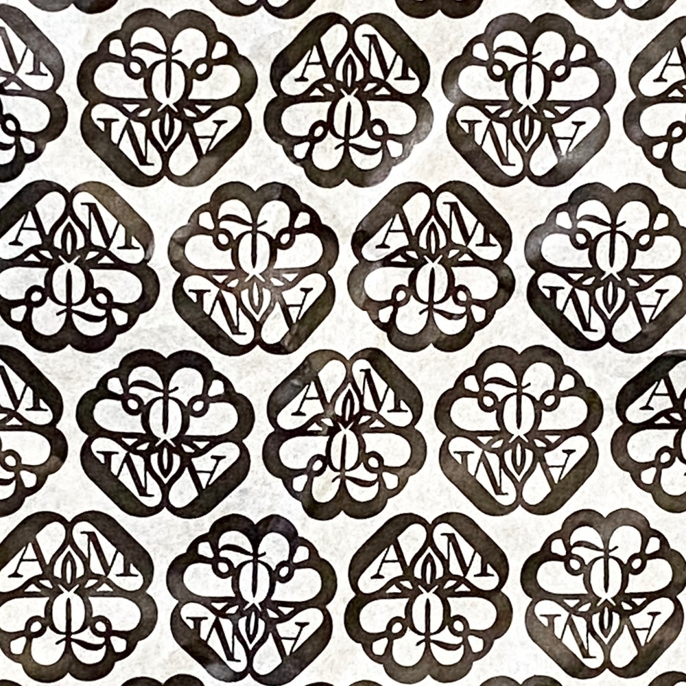 Alexander McQueen Logo XL Art! 38" Paper Gift Wrapping Bag ART 38"